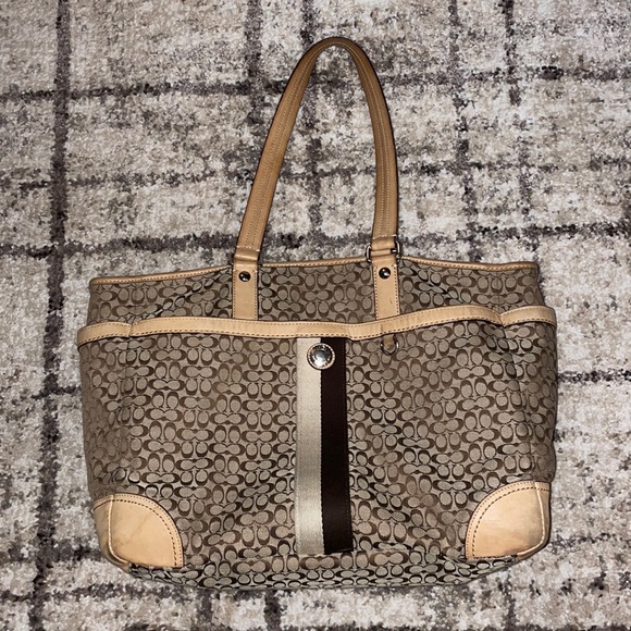 Coach Purse/Diaper Bag - Picture 1 of 3